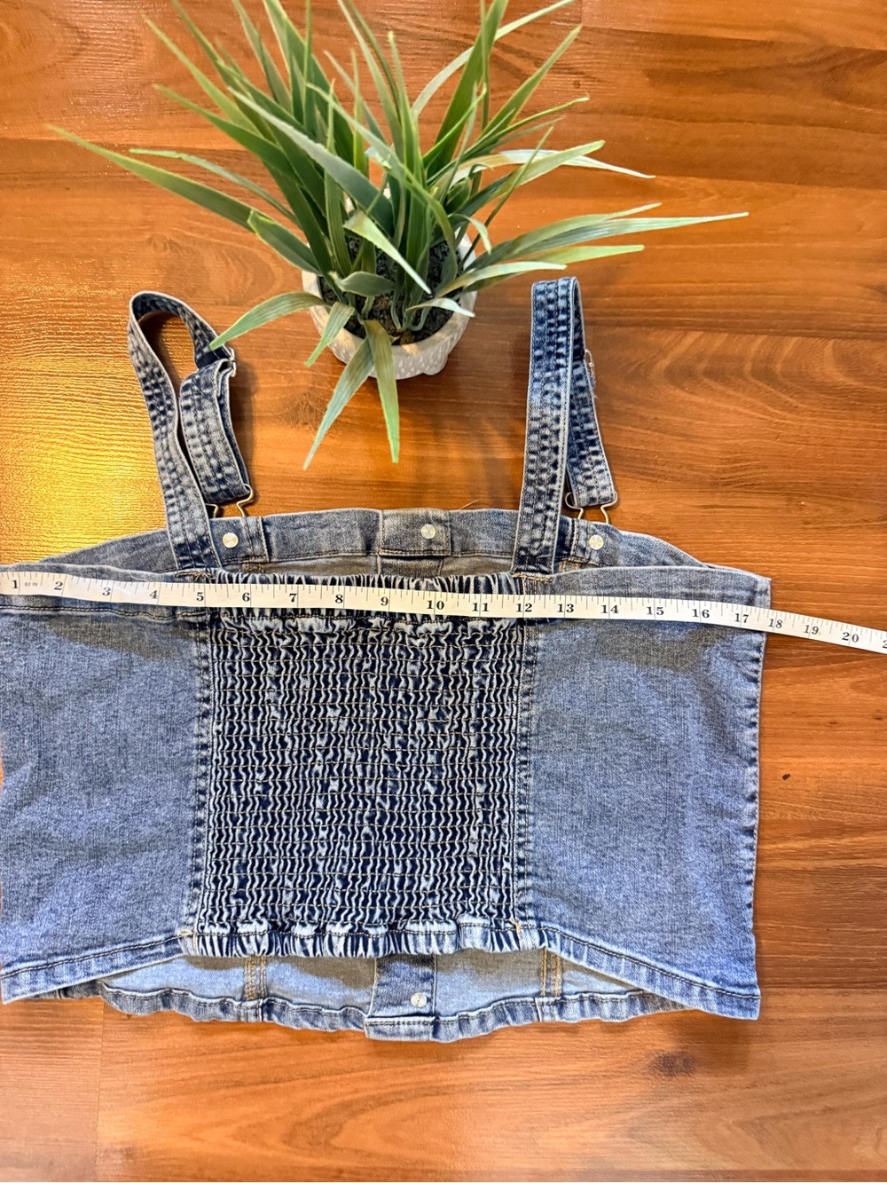 Bluenotes Light Blue Denim Cami Waistband Detail 🌺 - Picture 4 of 6